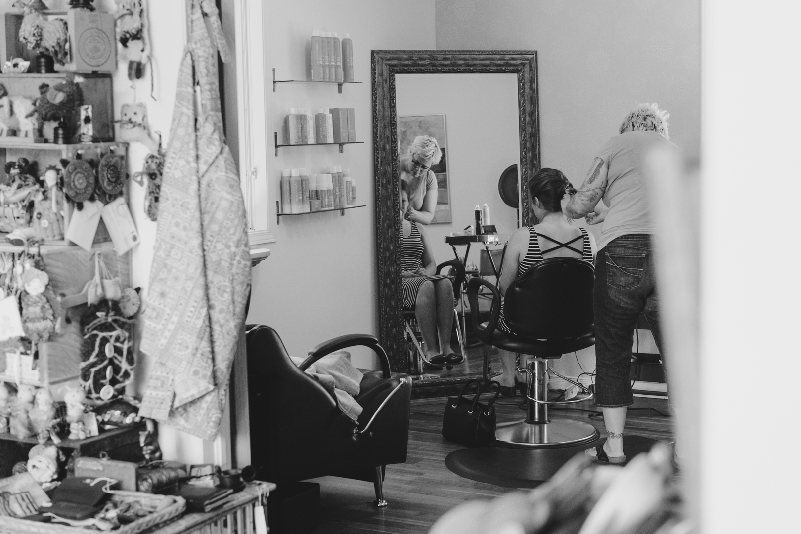 la coiffeuse perside hair salon in Wakefield Quebec