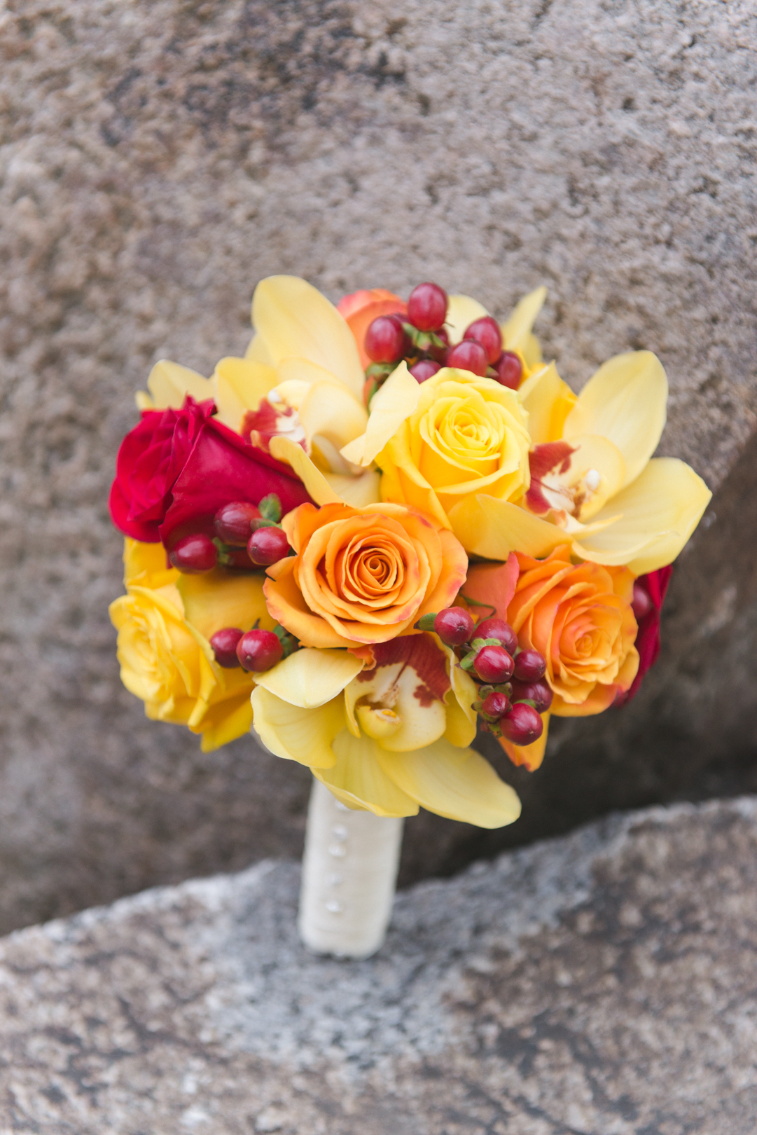 mill street florist wedding bouquet