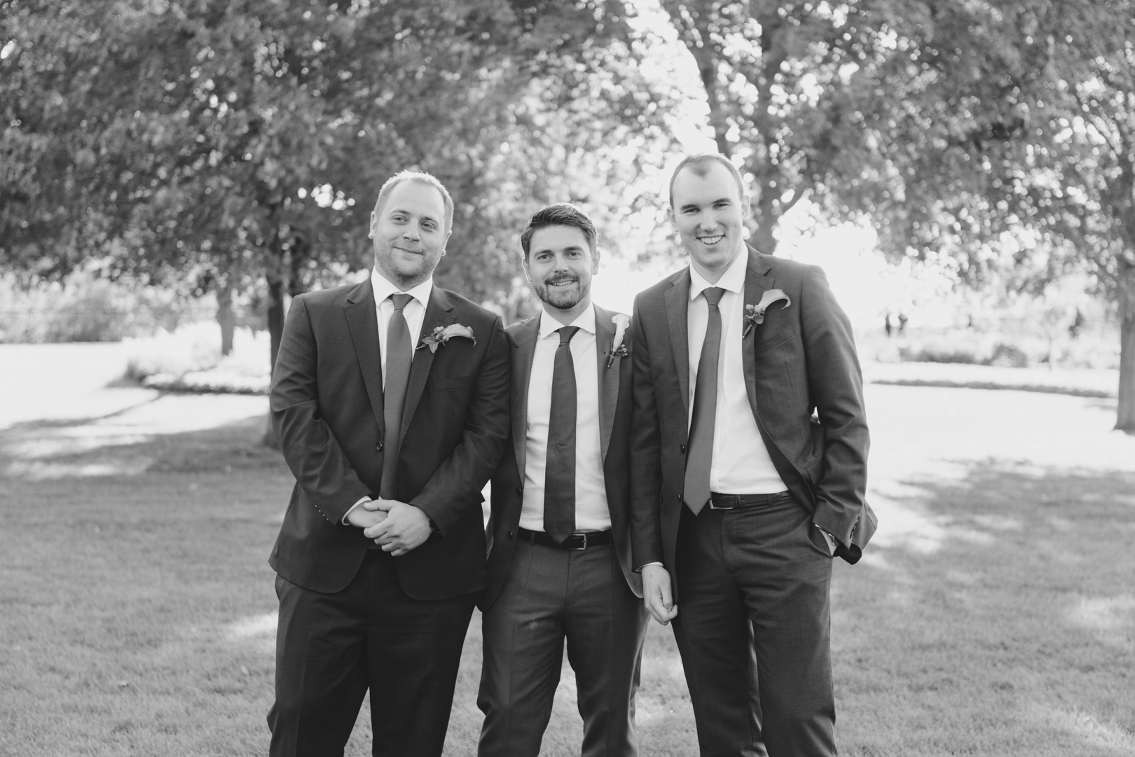 groomsmen at majors hill park in ottawa