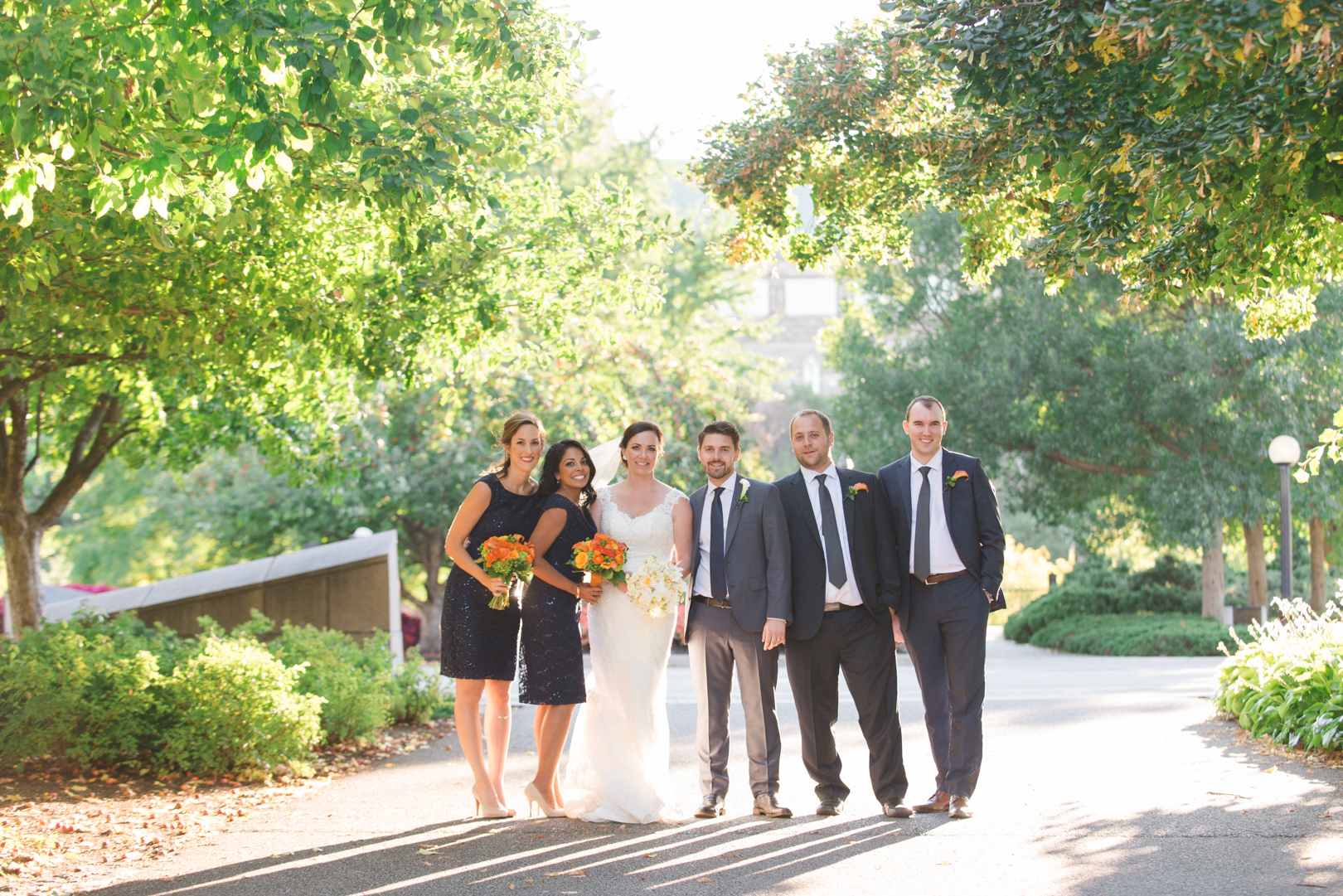 wedding party at majors hill park in ottawa