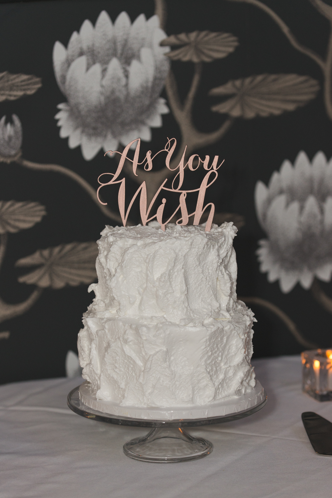 as you wish wedding cake topper