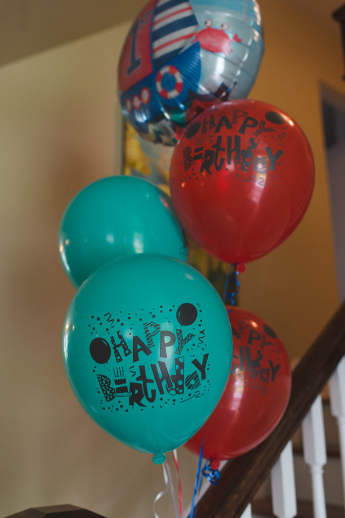 Birthday balloons