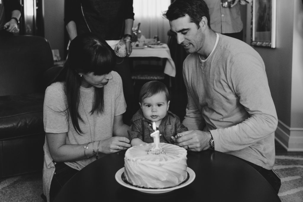 1 year birthday cake celebration