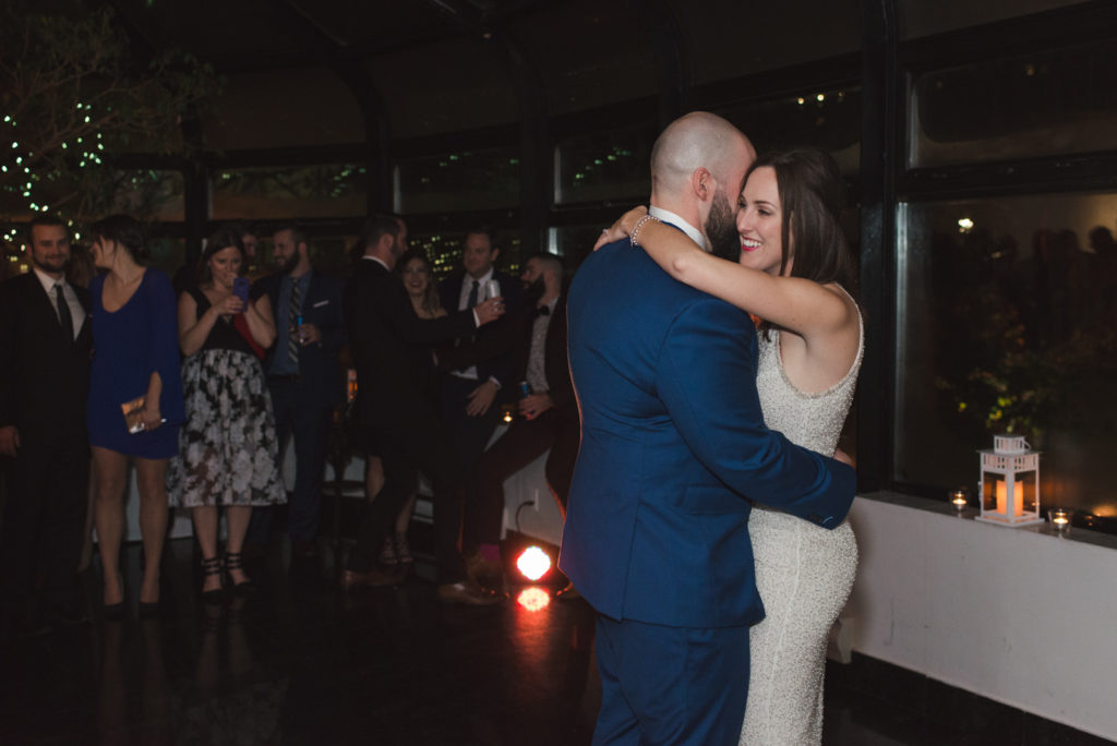 first dance at la maquette wedding