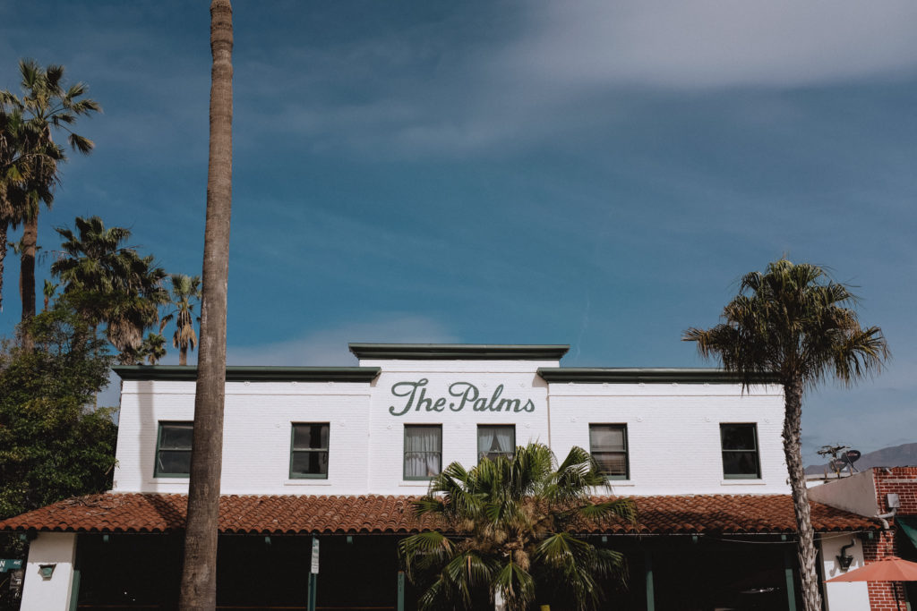 The Palms hotel in Carpenteria California