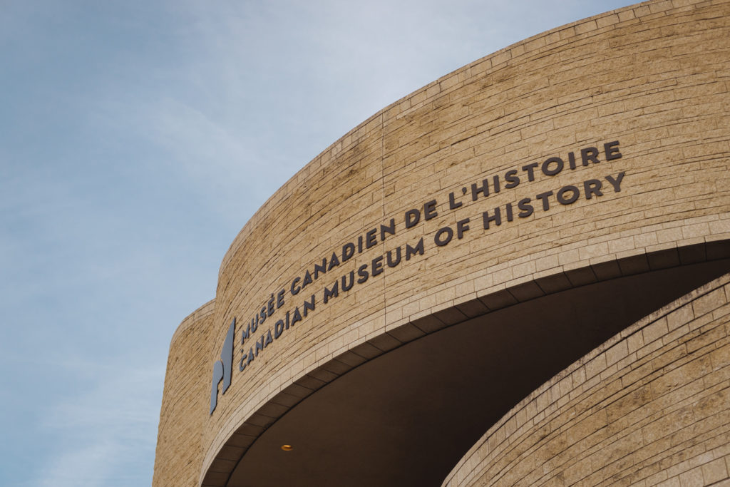 exterior of the Canadian Museum of History