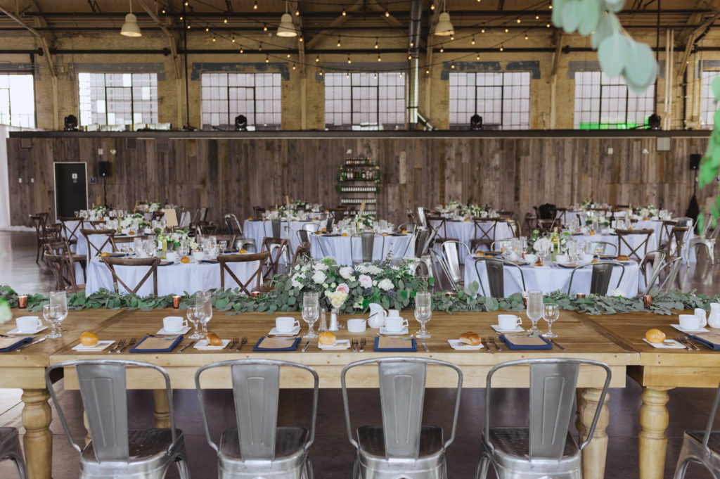 head table at the Horticulture Building
