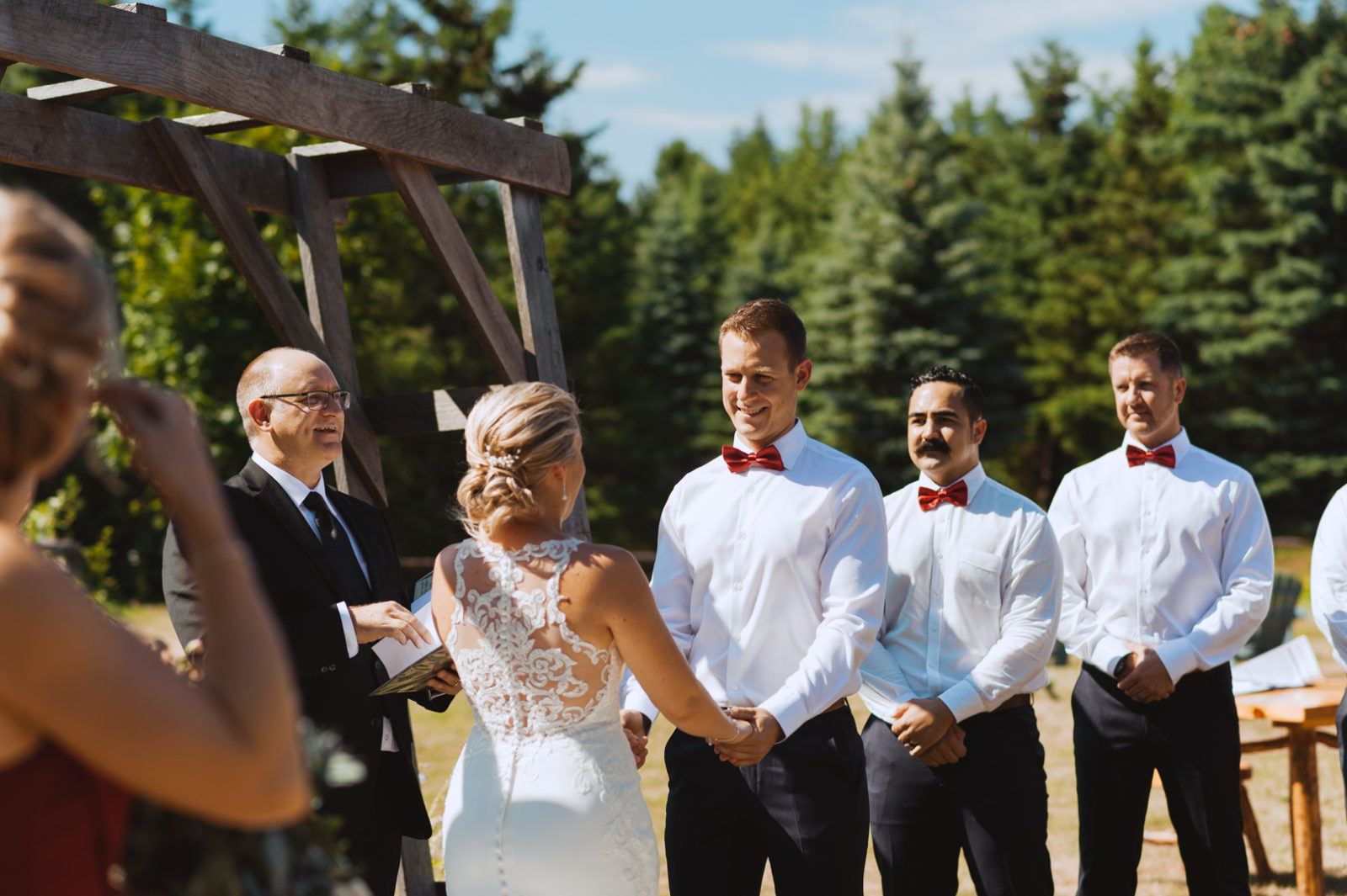 Saunders Farm wedding Kaitlin and Peter