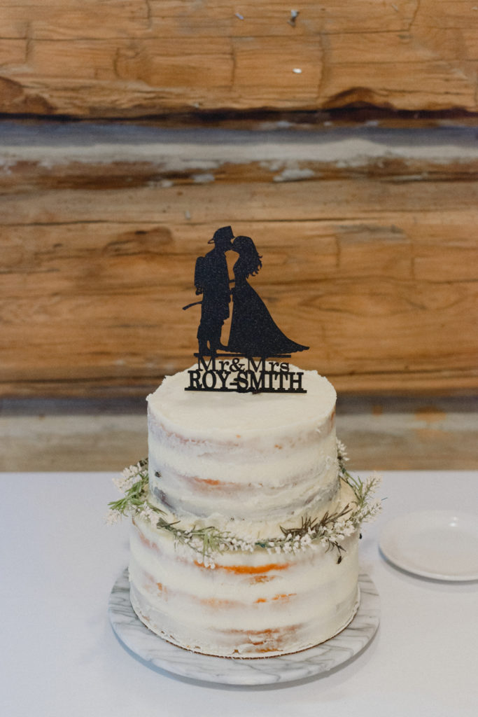 firefighter wedding cake topper
