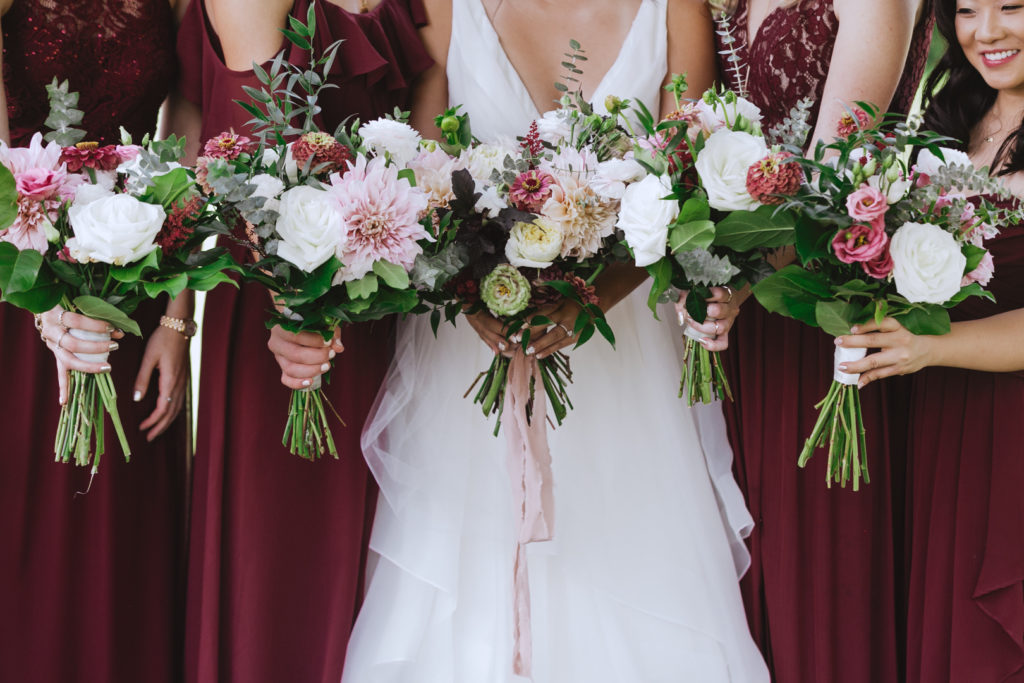 wedding bouquets by Pollen Nation