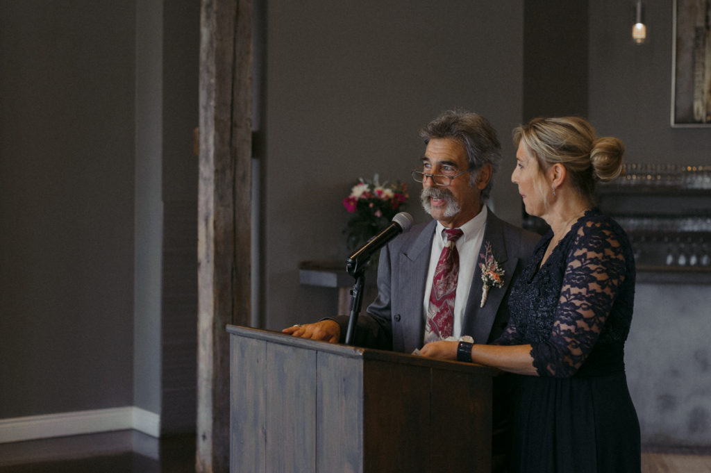 mother and father of the bride speech