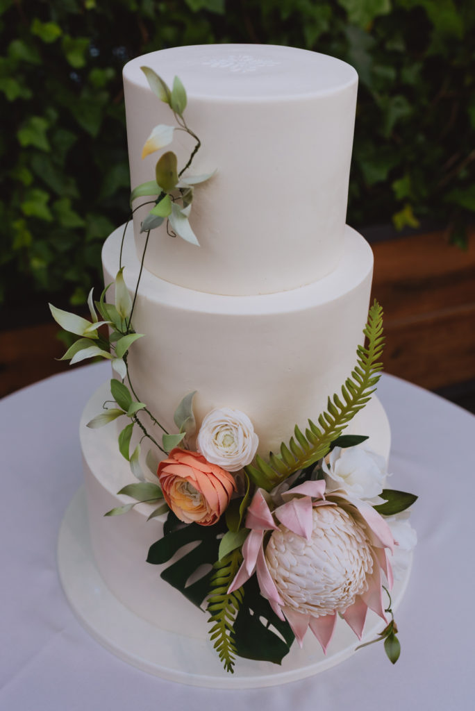 the girl with the most cake boho wedding cake