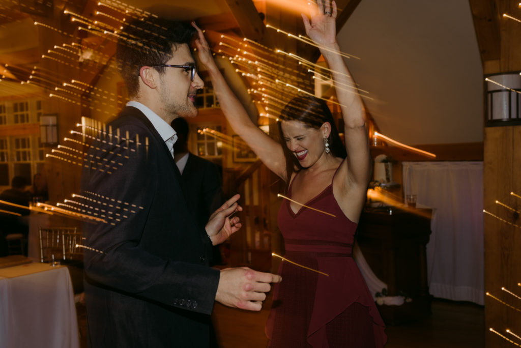 dance party at wedding