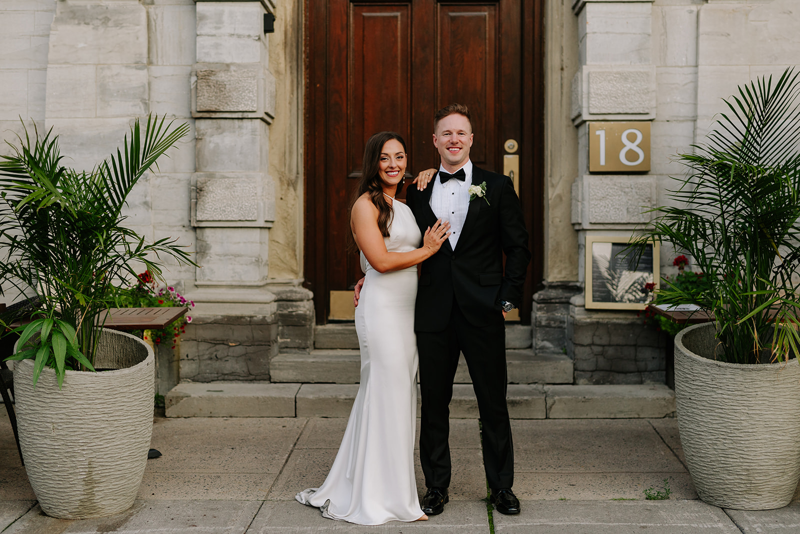 Restaurant Eighteen wedding in the Byward Market